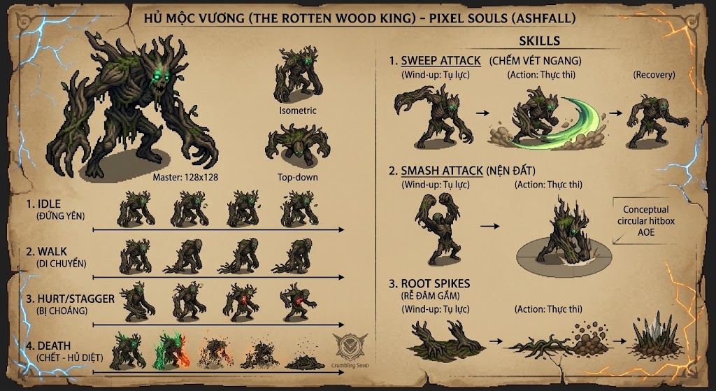 Hủ Mộc Vương - Boss Rừng Đầu Tiên